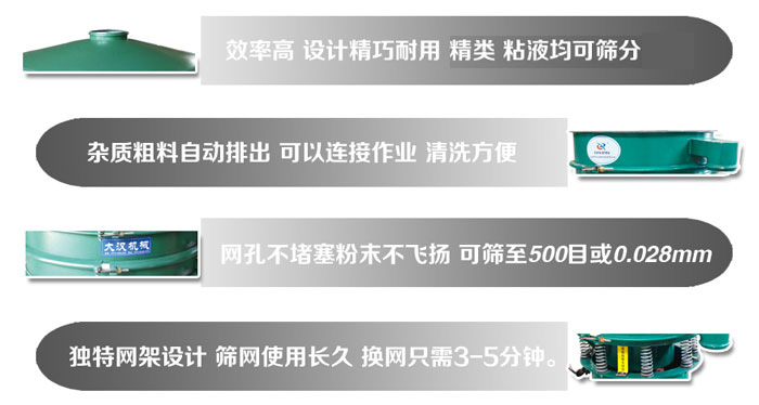 DH-800-3P型振動(dòng)篩分機(jī)產(chǎn)品特點(diǎn)